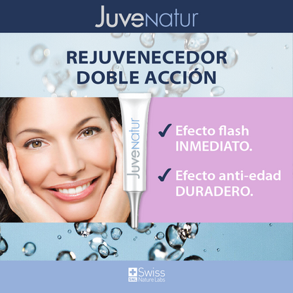 JuveNatur Rejuvenecedor Doble Acción - Crema para contorno de ojos
