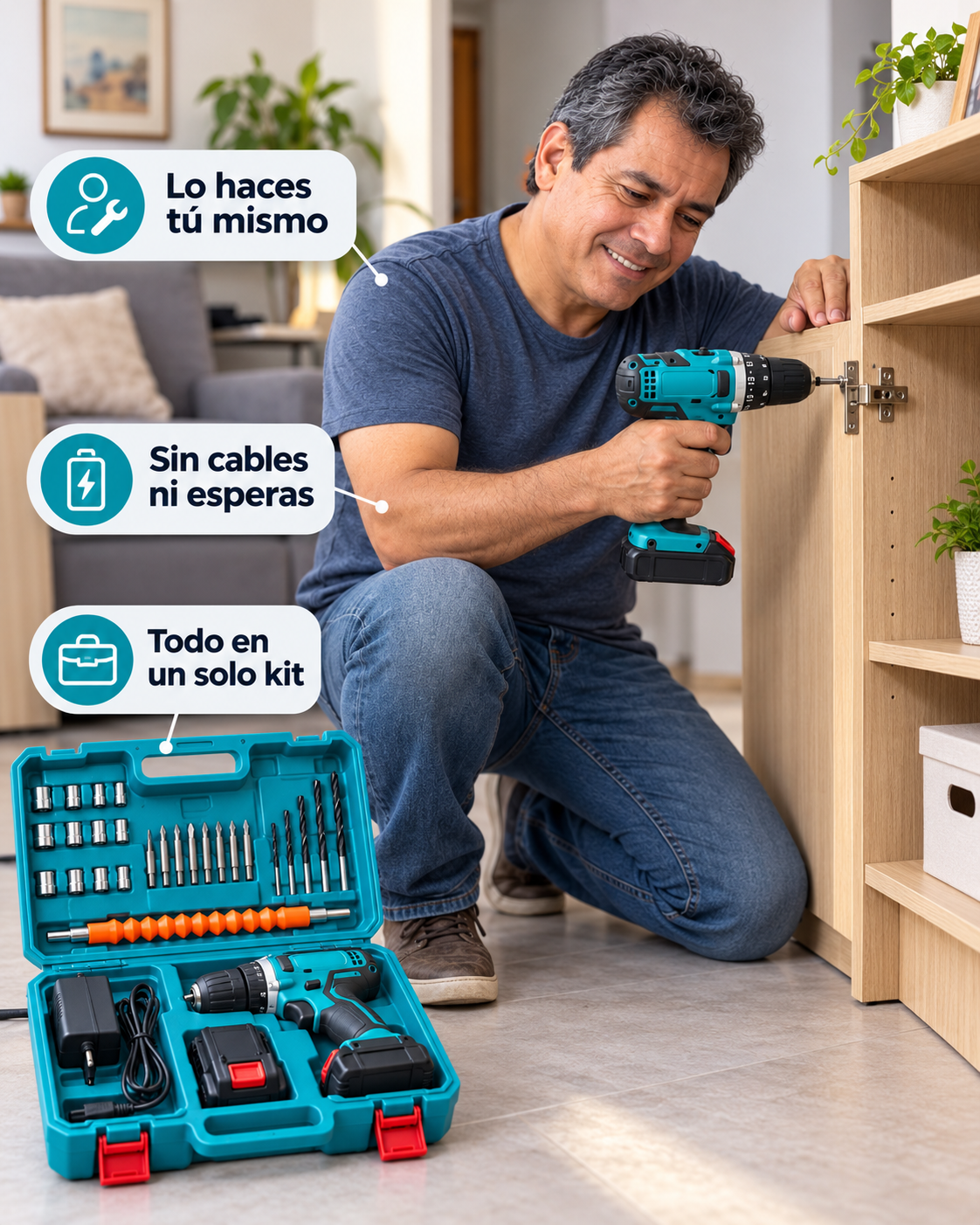 CON TU KIT LISTO PARA USAR