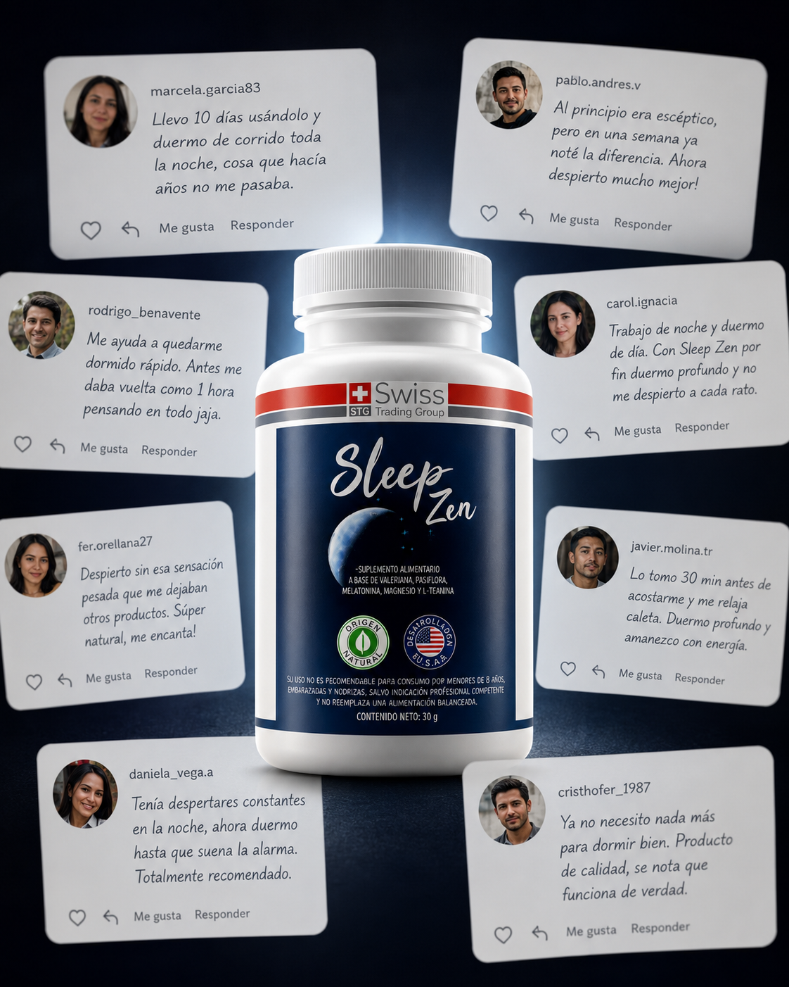 Calma Nocturna — Duerme de forma natural