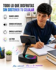 Soporte Smart™ — Estudia, ve películas y series sin sostener tu celular, tablet o iPad