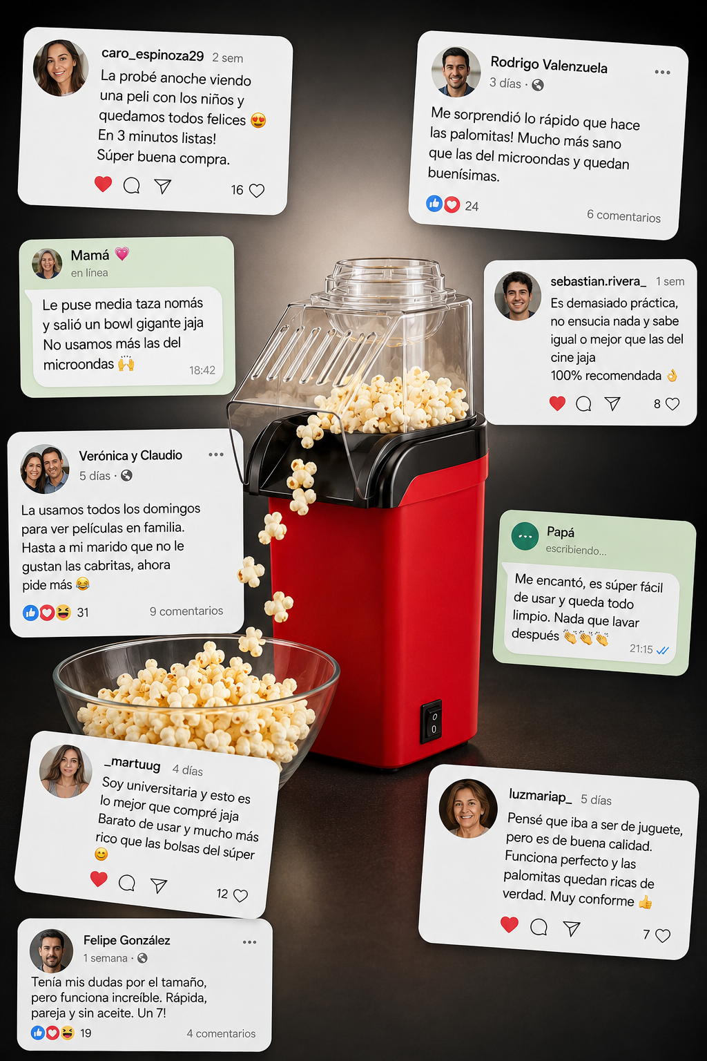 NutriPop — Palomitas caseras, listas y seguras