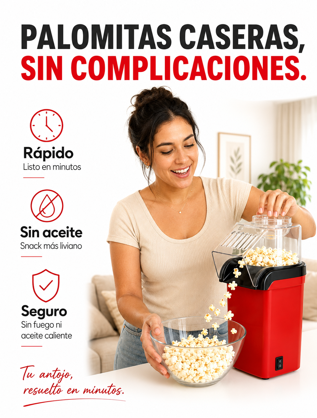 NutriPop — Palomitas caseras, listas y seguras