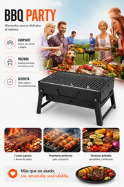 Parilla Móvil — Tu Asado Portátil en Cualquier Lugar