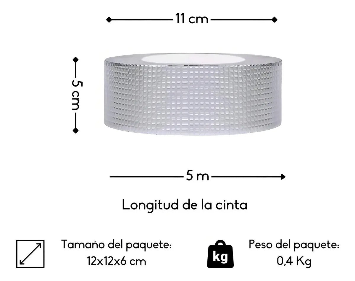 3x1 ParchePro — Sella techos sin llamar al maestro - 5 cm de Ancho. Lleva 3 por el precio de 1