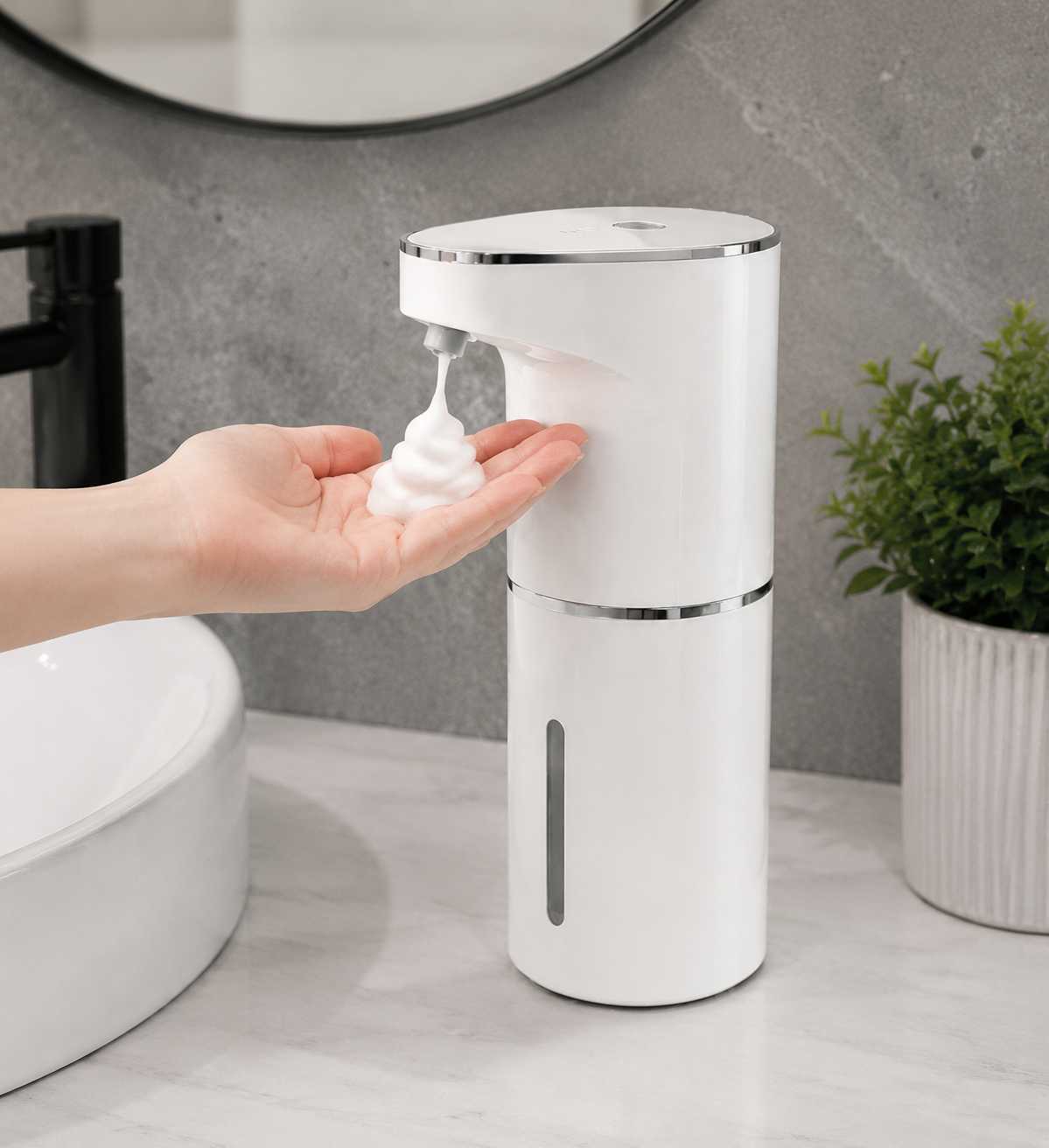 Dispensador Manos Limpias - Sin tocar, simple y confiable