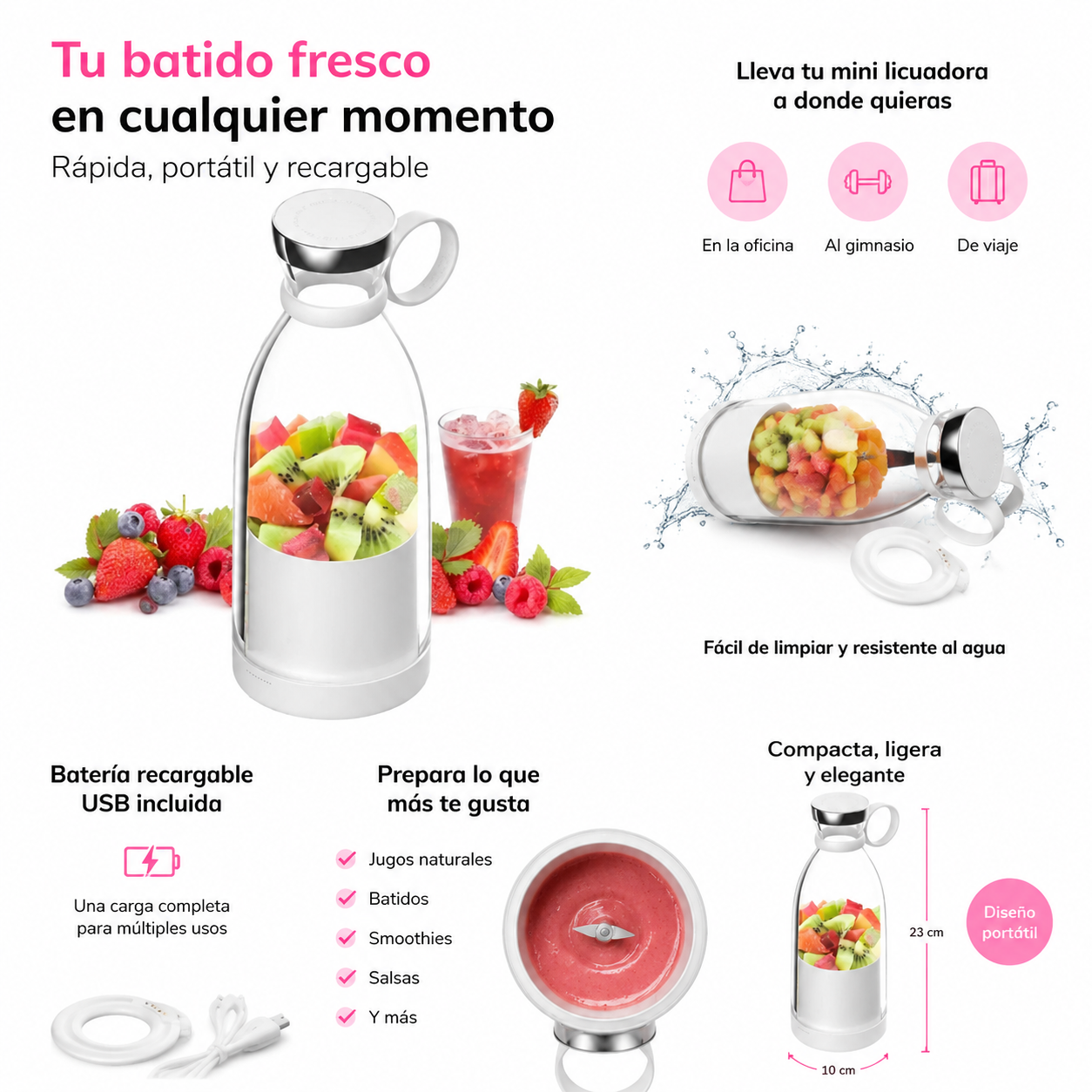 Frutela - Mini Licuadora
