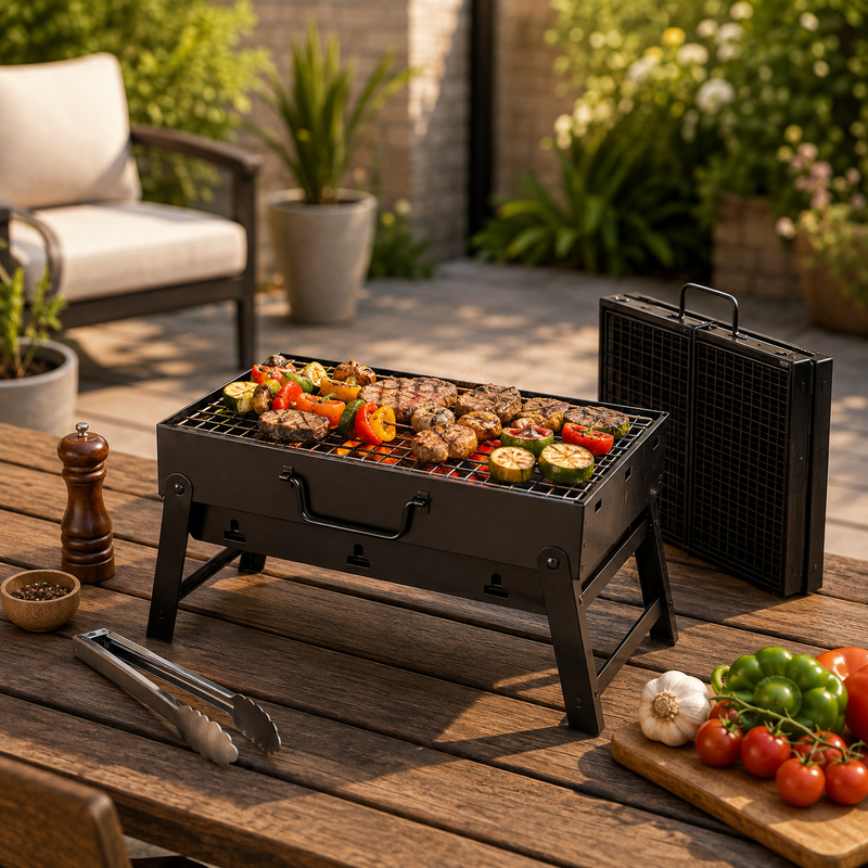 Parilla Móvil — Tu Asado Portátil en Cualquier Lugar