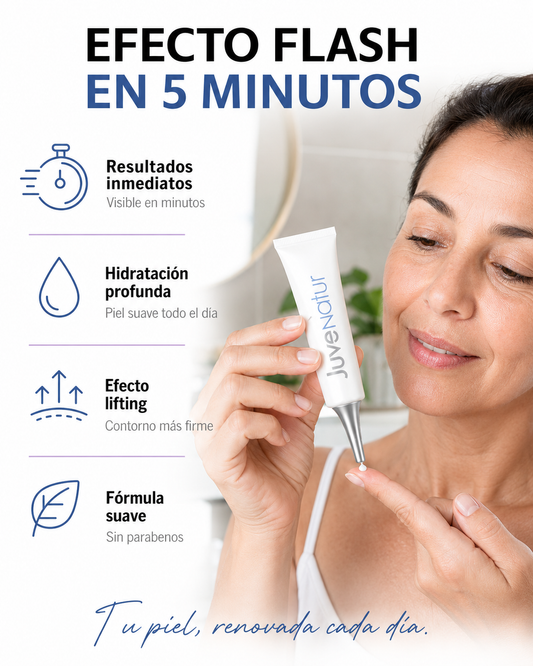 JuveNatur Rejuvenecedor Doble Acción - Crema para contorno de ojos