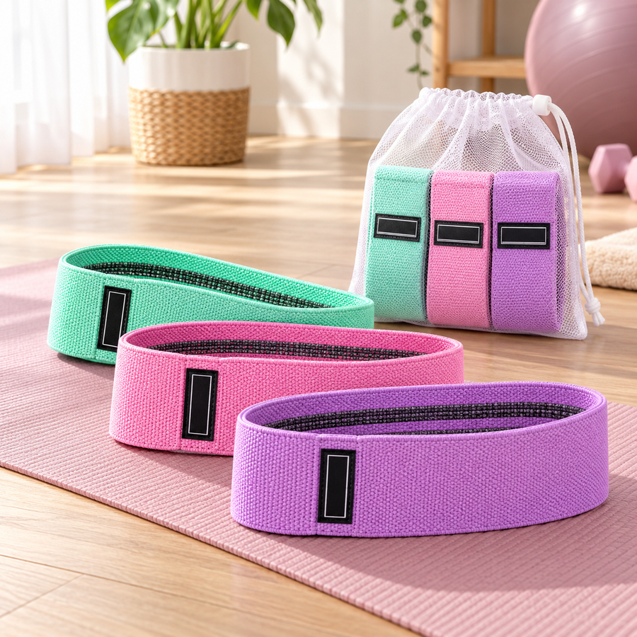 BandasFit X3 — Tonifica glúteos y piernas en casa